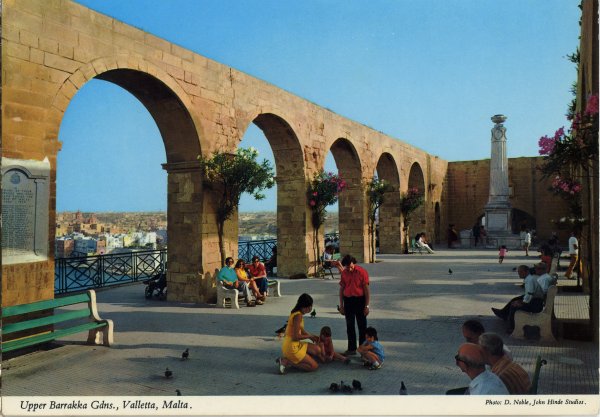 john hinde postcards - malta