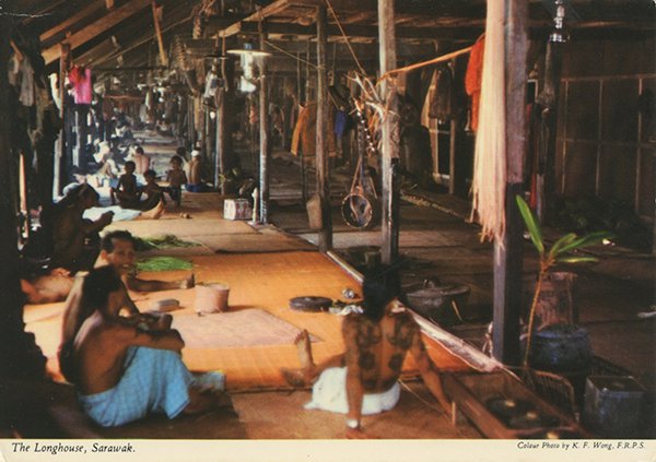 john hinde postcards - Sarawak