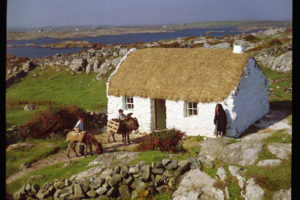 Thatched Cottage, Connemara, Co Galway by John Hinde