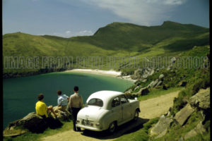 On the road to Keem Strand, Achill Island, Co. Mayo Ireland by John Hinde SOLD OUT IN BOTH SIZES