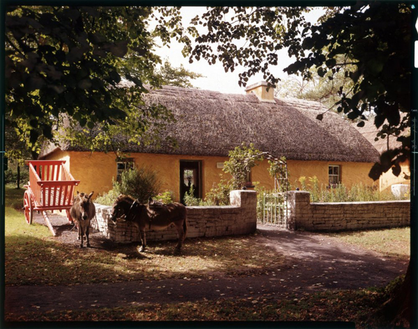 Traditional Cottage, Banratty Folk Park, Co Clare, Ireland by R Beer