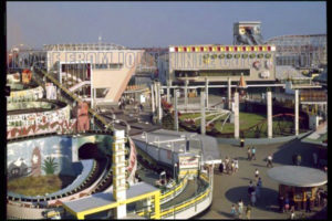 The famous Pleasure Beach, Blackpool by John Hinde