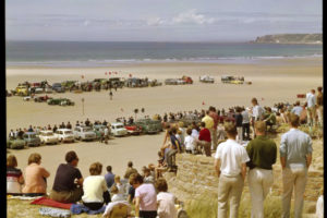 Motor Racing at St.Ouen's Bay, Jersey, Channel Islands by Elmar Ludwig