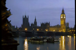 The Houses of Parliament and the River Thames, London by Elmar Ludwig