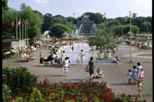 Battersea Park Lido, London by John Hinde