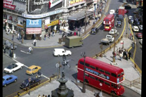 Piccadilly Circus, London by David Noble