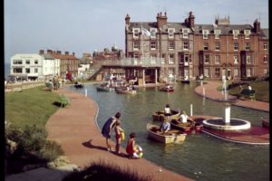 The Boating Lake, Cromer, Norfolk by Edmund Nagele