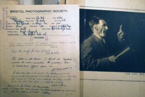 John Hinde's submission to Bristol Photographic Society, 1936